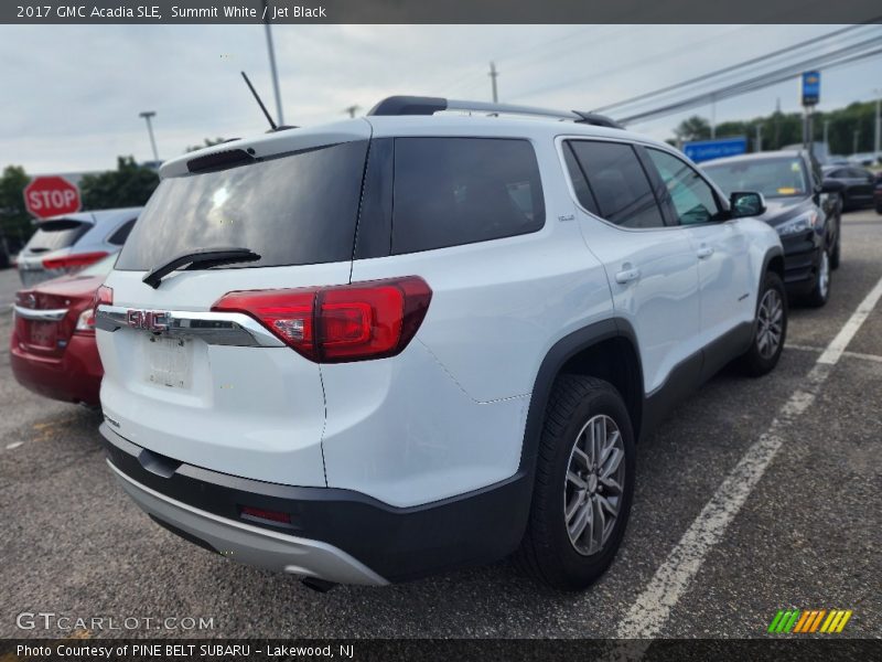 Summit White / Jet Black 2017 GMC Acadia SLE