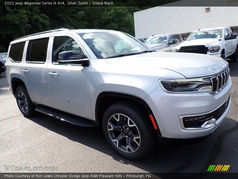 Silver Zynith / Global Black 2023 Jeep Wagoneer Series III 4x4