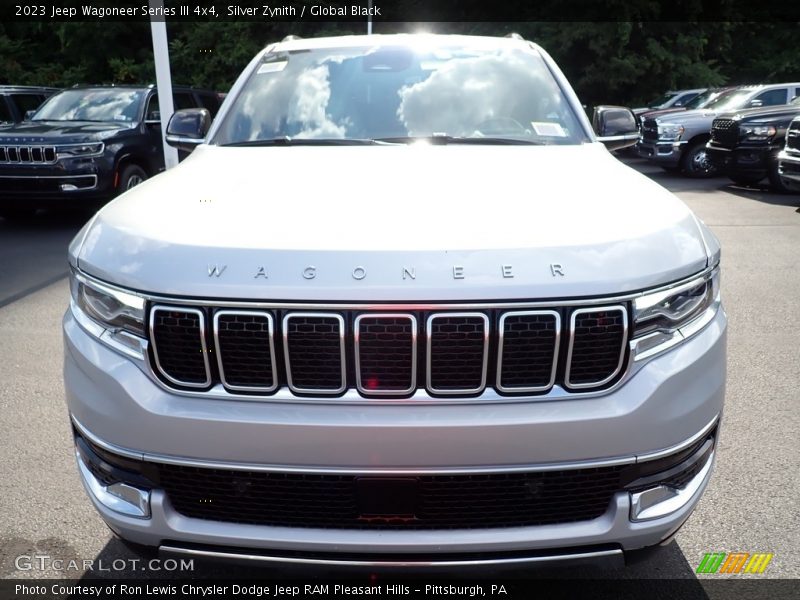 Silver Zynith / Global Black 2023 Jeep Wagoneer Series III 4x4