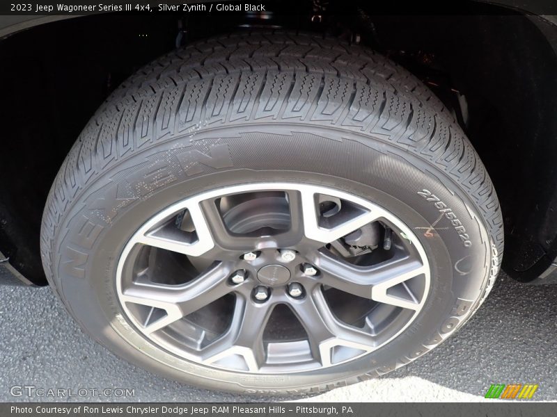Silver Zynith / Global Black 2023 Jeep Wagoneer Series III 4x4