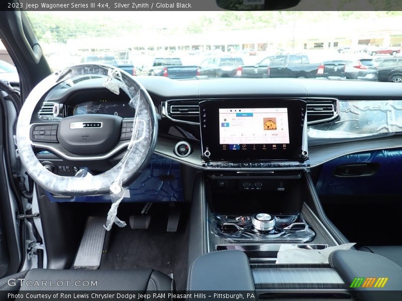 Silver Zynith / Global Black 2023 Jeep Wagoneer Series III 4x4