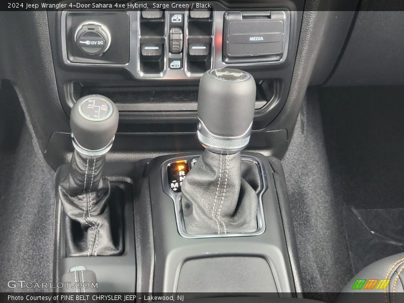Sarge Green / Black 2024 Jeep Wrangler 4-Door Sahara 4xe Hybrid