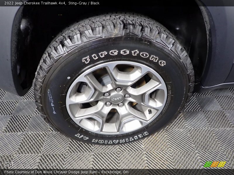 Sting-Gray / Black 2022 Jeep Cherokee Trailhawk 4x4