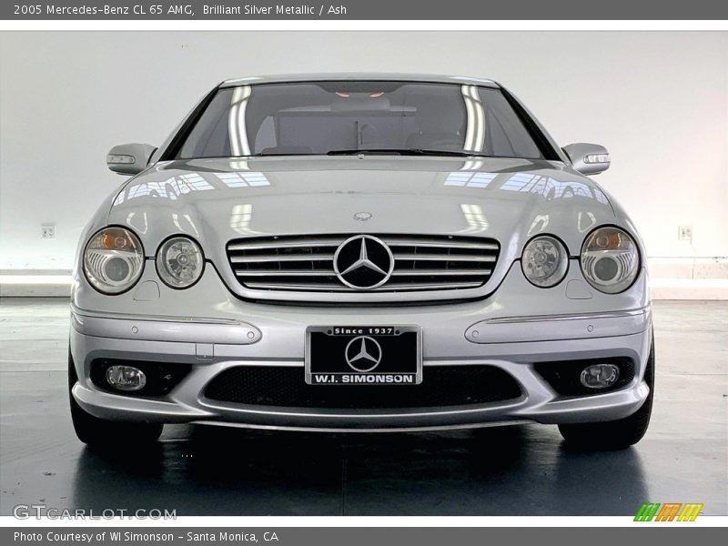 Brilliant Silver Metallic / Ash 2005 Mercedes-Benz CL 65 AMG