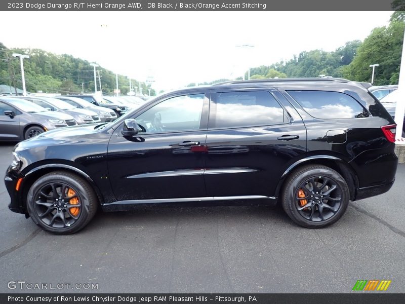  2023 Durango R/T Hemi Orange AWD DB Black