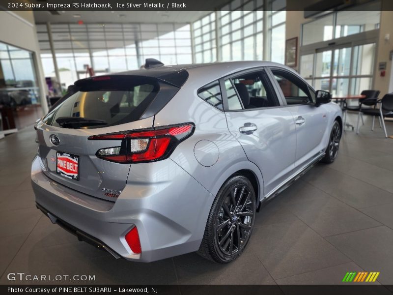 Ice Silver Metallic / Black 2024 Subaru Impreza RS Hatchback