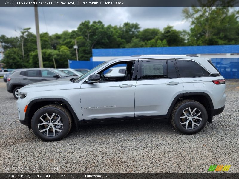Silver Zynith / Global Black 2023 Jeep Grand Cherokee Limited 4x4