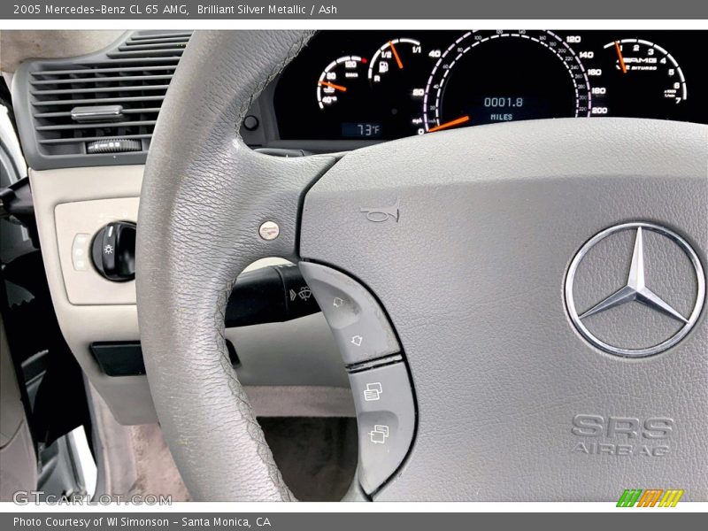  2005 CL 65 AMG Steering Wheel