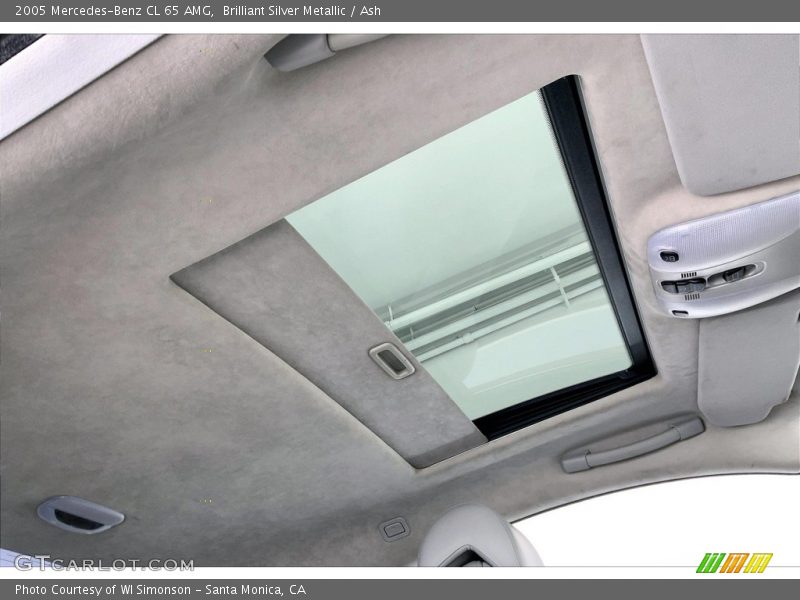 Sunroof of 2005 CL 65 AMG