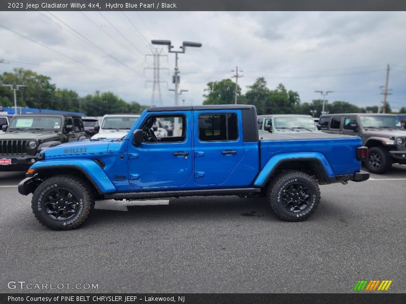  2023 Gladiator Willys 4x4 Hydro Blue Pearl
