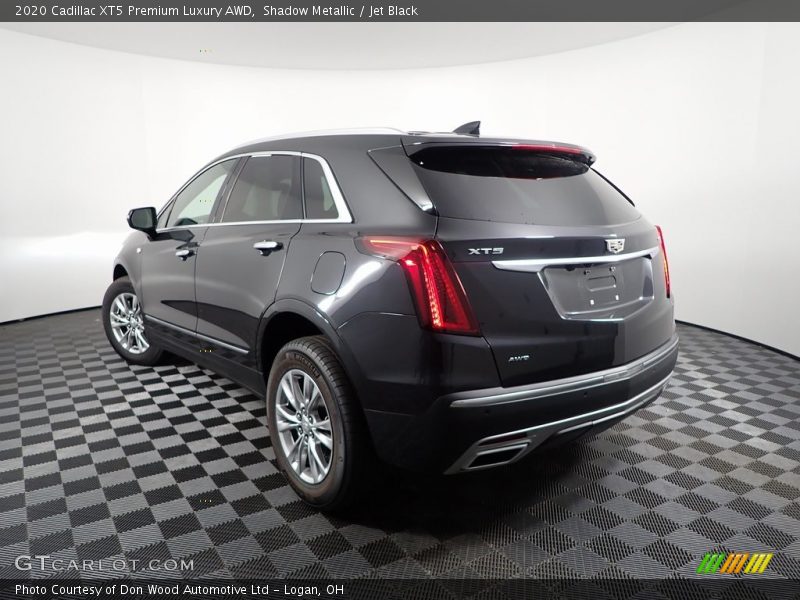 Shadow Metallic / Jet Black 2020 Cadillac XT5 Premium Luxury AWD
