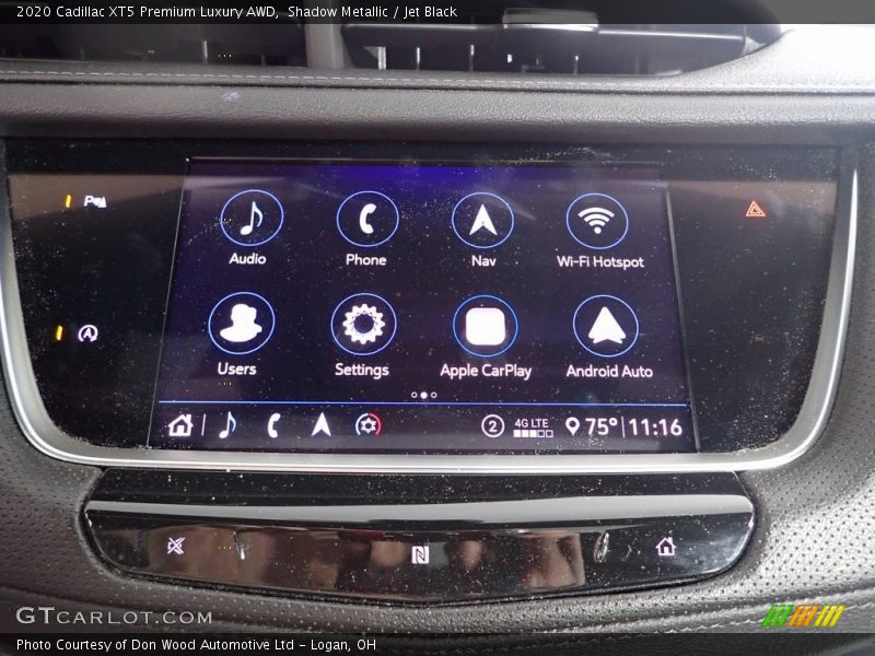 Shadow Metallic / Jet Black 2020 Cadillac XT5 Premium Luxury AWD