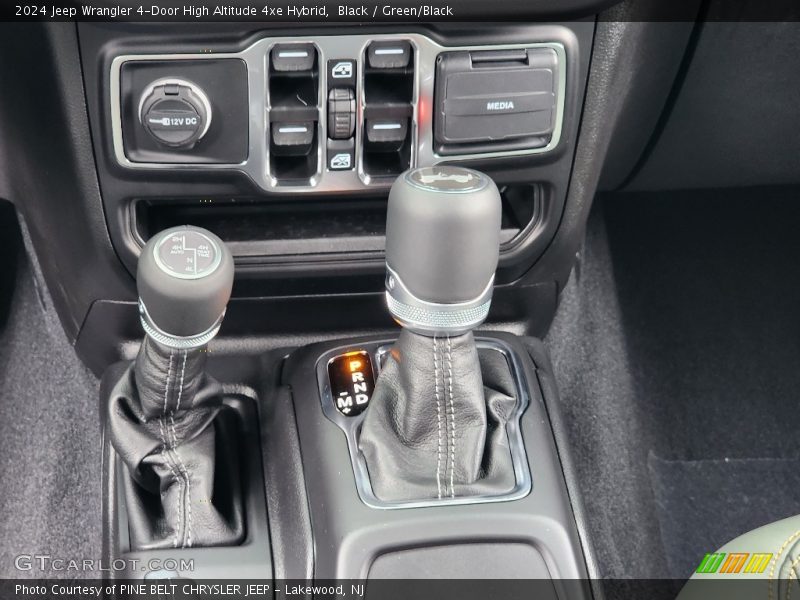  2024 Wrangler 4-Door High Altitude 4xe Hybrid 8 Speed Automatic Shifter