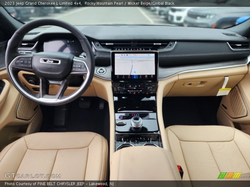  2023 Grand Cherokee L Limited 4x4 Wicker Beige/Global Black Interior