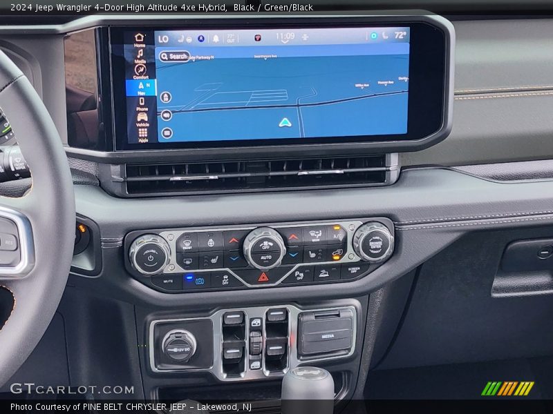 Controls of 2024 Wrangler 4-Door High Altitude 4xe Hybrid