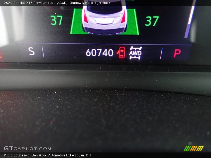 Shadow Metallic / Jet Black 2020 Cadillac XT5 Premium Luxury AWD