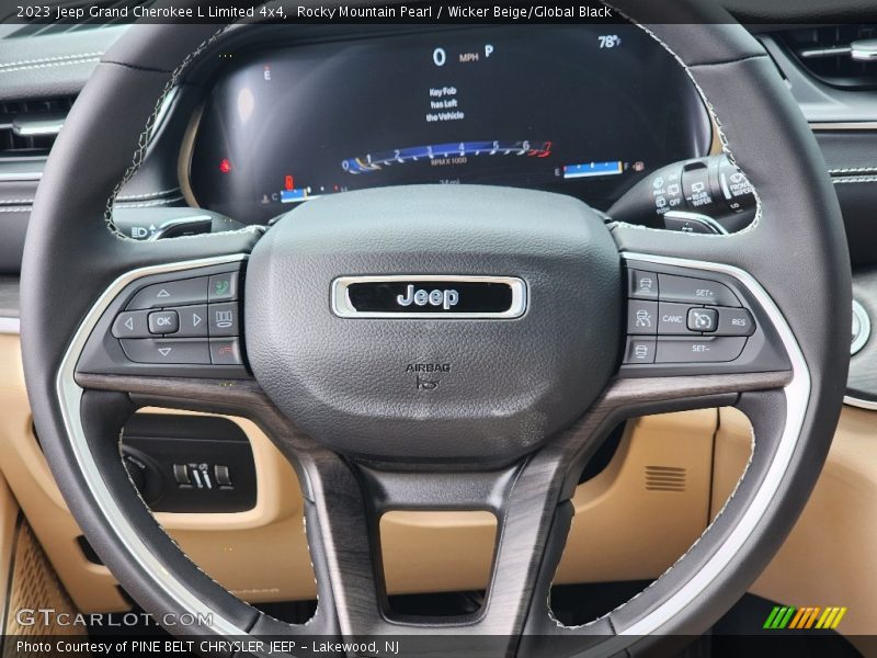  2023 Grand Cherokee L Limited 4x4 Steering Wheel