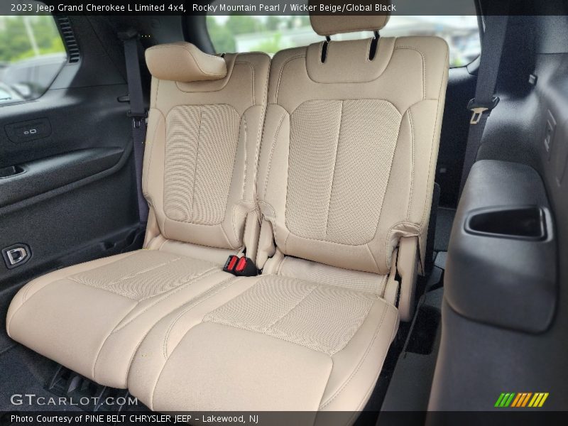 Rear Seat of 2023 Grand Cherokee L Limited 4x4