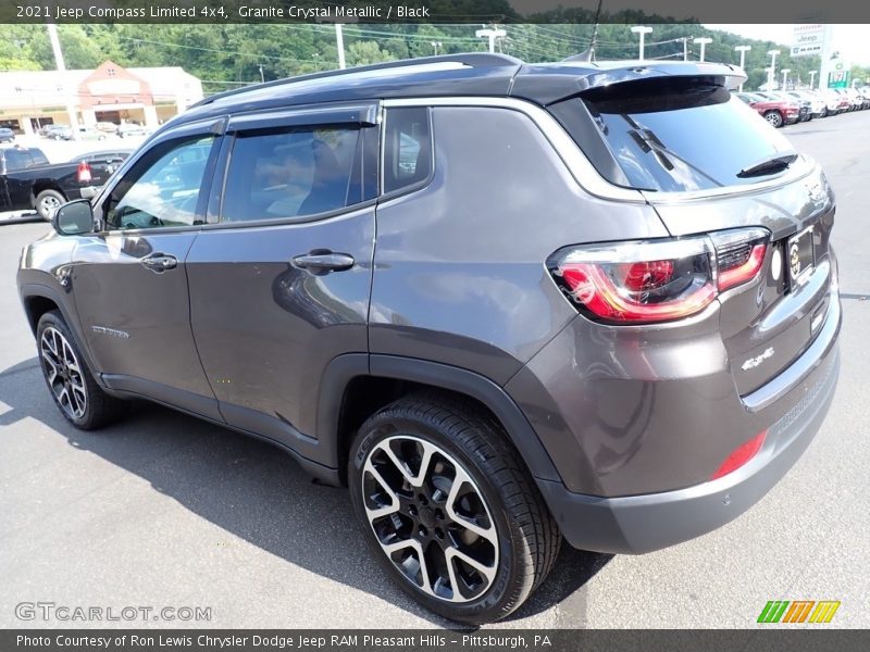 Granite Crystal Metallic / Black 2021 Jeep Compass Limited 4x4