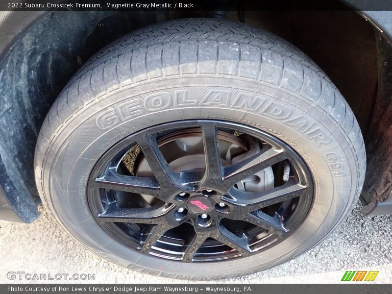 Magnetite Gray Metallic / Black 2022 Subaru Crosstrek Premium