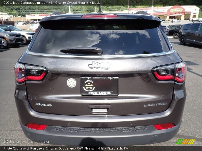 Granite Crystal Metallic / Black 2021 Jeep Compass Limited 4x4