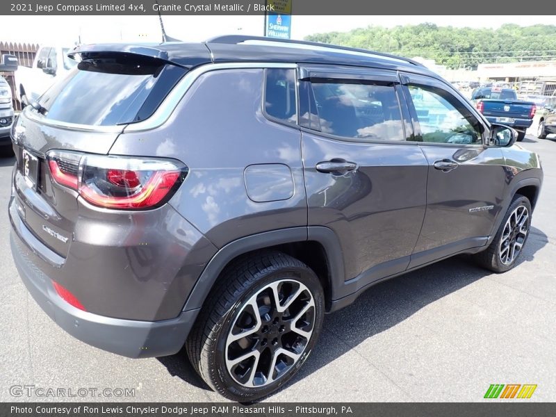 Granite Crystal Metallic / Black 2021 Jeep Compass Limited 4x4
