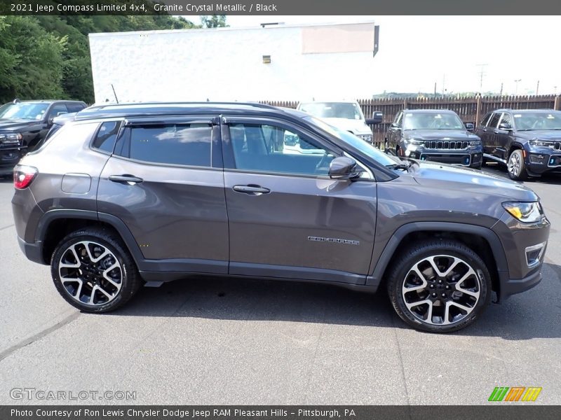 Granite Crystal Metallic / Black 2021 Jeep Compass Limited 4x4