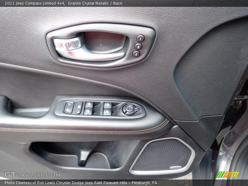 Granite Crystal Metallic / Black 2021 Jeep Compass Limited 4x4