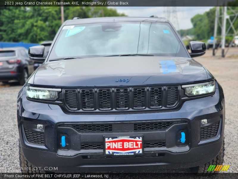 Midnight Sky / Global Black 2023 Jeep Grand Cherokee Trailhawk 4XE