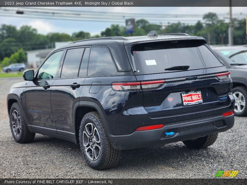 Midnight Sky / Global Black 2023 Jeep Grand Cherokee Trailhawk 4XE