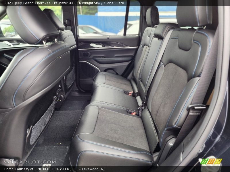Rear Seat of 2023 Grand Cherokee Trailhawk 4XE
