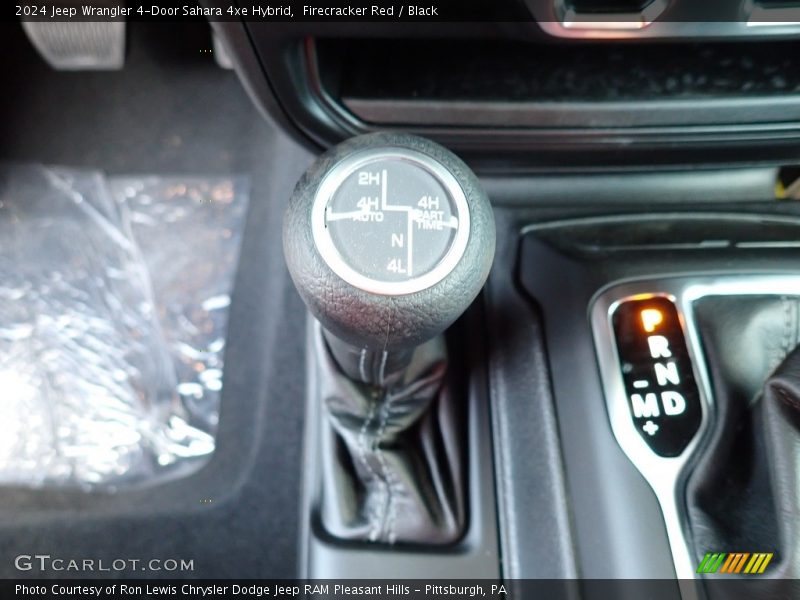 Firecracker Red / Black 2024 Jeep Wrangler 4-Door Sahara 4xe Hybrid