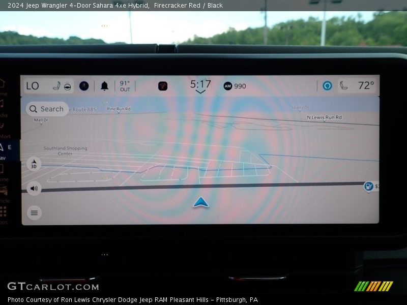 Firecracker Red / Black 2024 Jeep Wrangler 4-Door Sahara 4xe Hybrid