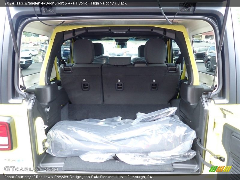 High Velocity / Black 2024 Jeep Wrangler 4-Door Sport S 4xe Hybrid