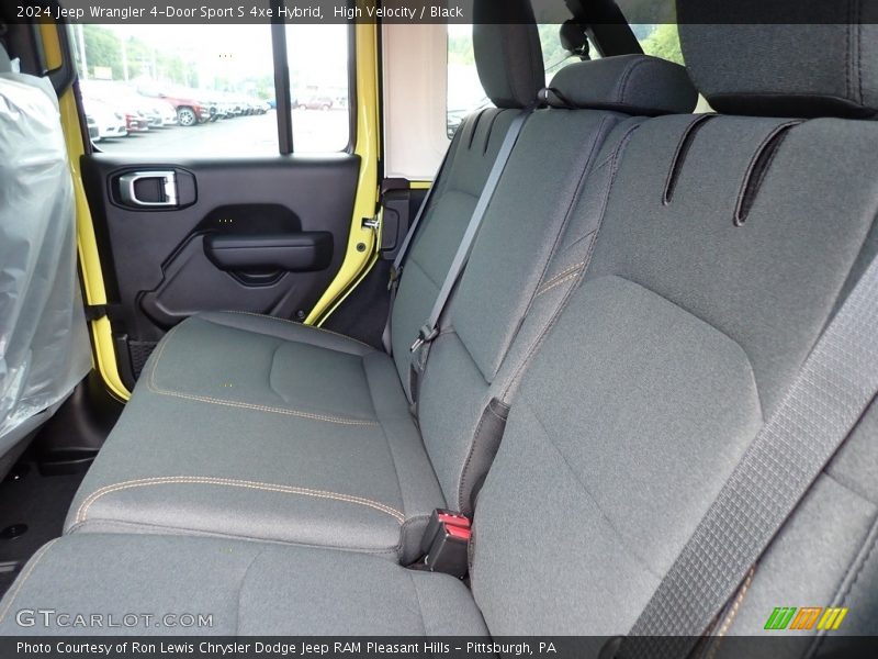 High Velocity / Black 2024 Jeep Wrangler 4-Door Sport S 4xe Hybrid
