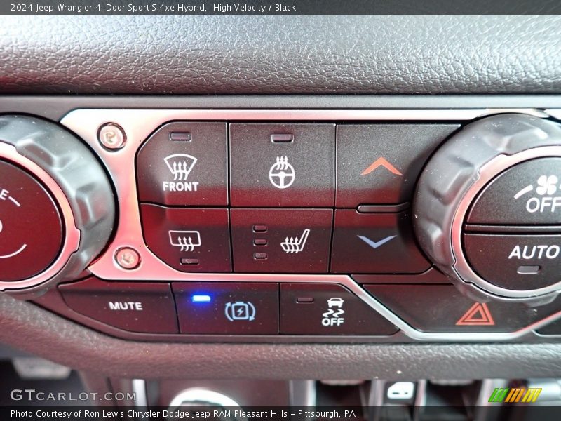 High Velocity / Black 2024 Jeep Wrangler 4-Door Sport S 4xe Hybrid
