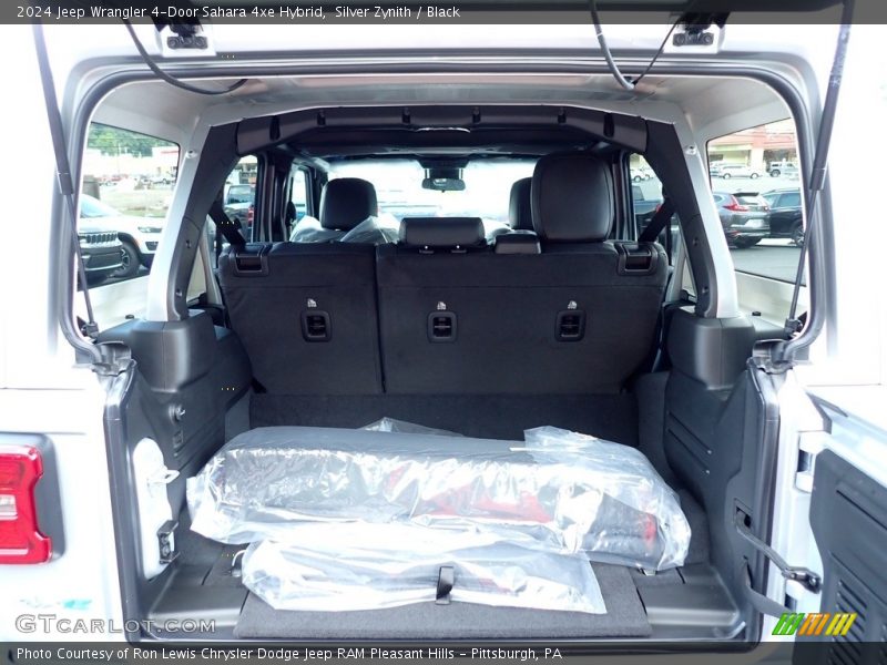 Silver Zynith / Black 2024 Jeep Wrangler 4-Door Sahara 4xe Hybrid