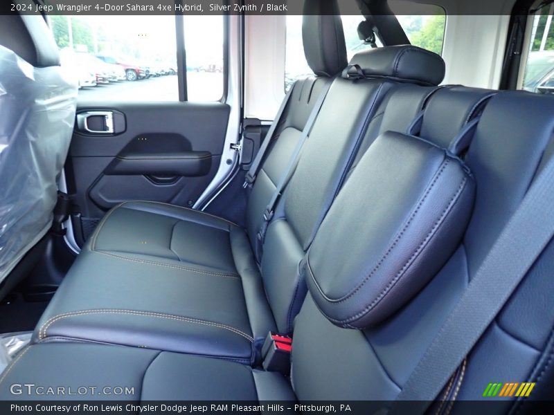Silver Zynith / Black 2024 Jeep Wrangler 4-Door Sahara 4xe Hybrid