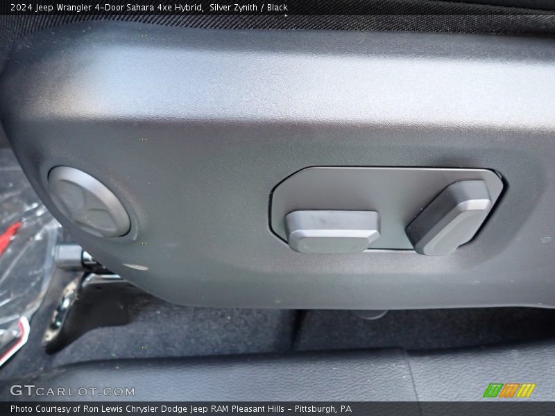 Silver Zynith / Black 2024 Jeep Wrangler 4-Door Sahara 4xe Hybrid