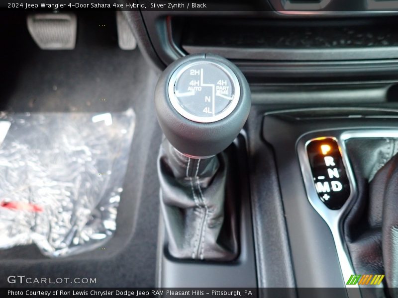 Silver Zynith / Black 2024 Jeep Wrangler 4-Door Sahara 4xe Hybrid