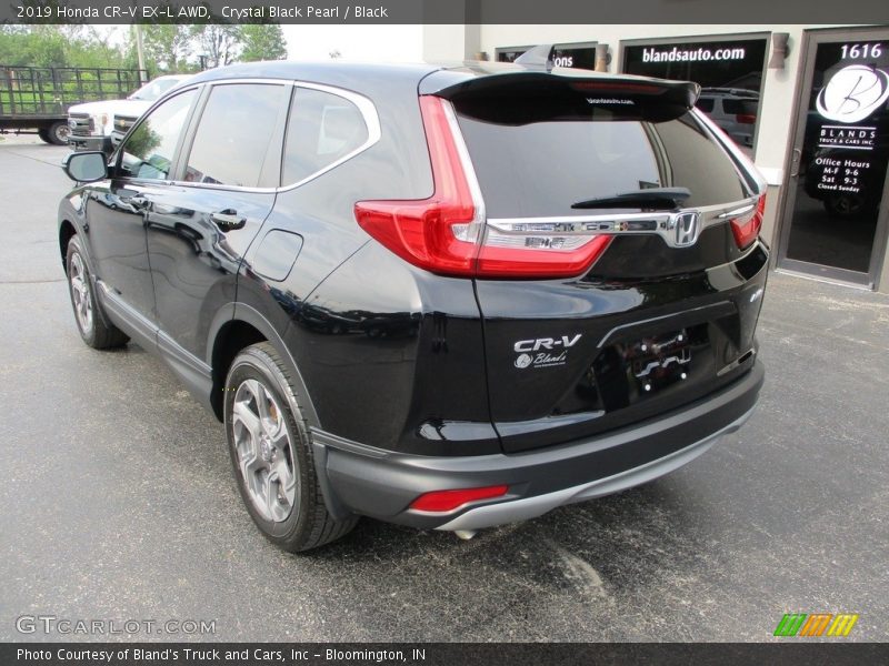 Crystal Black Pearl / Black 2019 Honda CR-V EX-L AWD