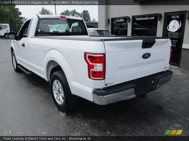 Oxford White / Medium Earth Gray 2020 Ford F150 XL Regular Cab