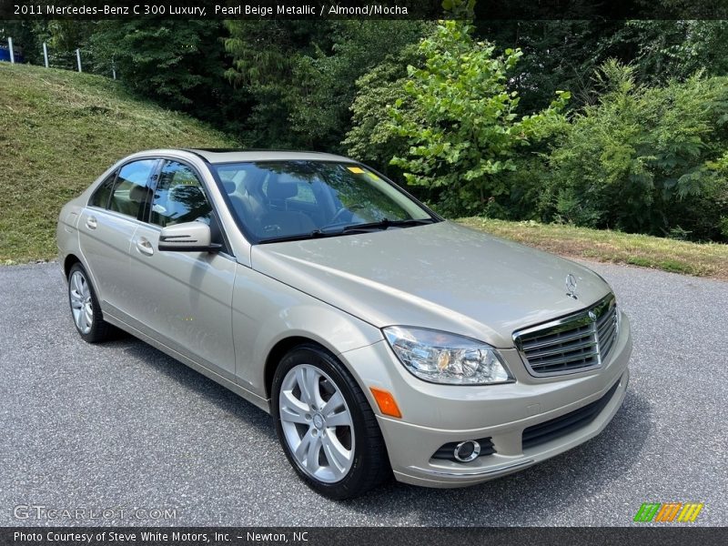 Pearl Beige Metallic / Almond/Mocha 2011 Mercedes-Benz C 300 Luxury