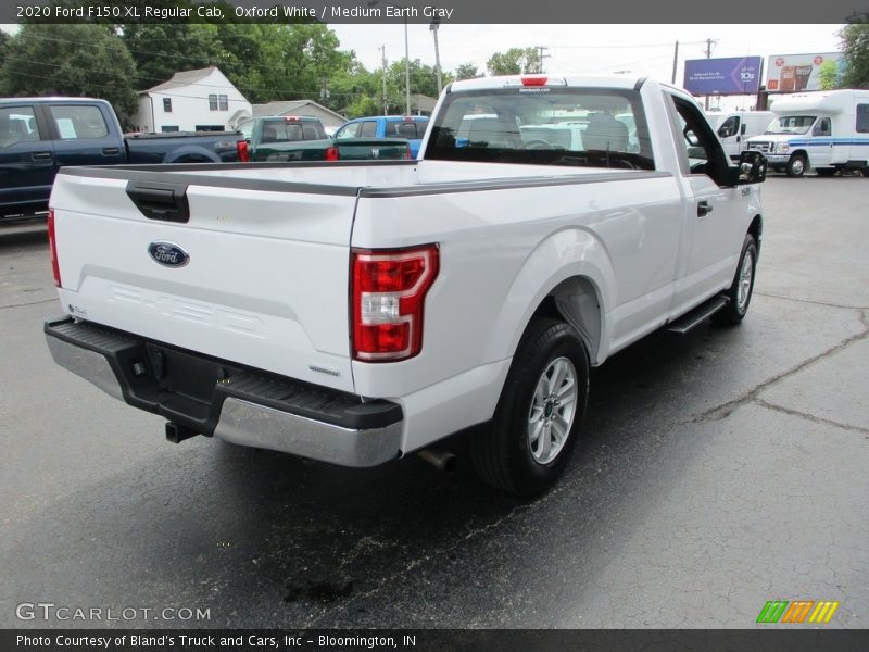 Oxford White / Medium Earth Gray 2020 Ford F150 XL Regular Cab