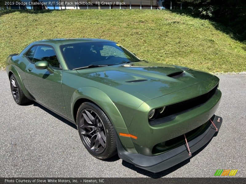 F8 Green / Black 2019 Dodge Challenger R/T Scat Pack Widebody
