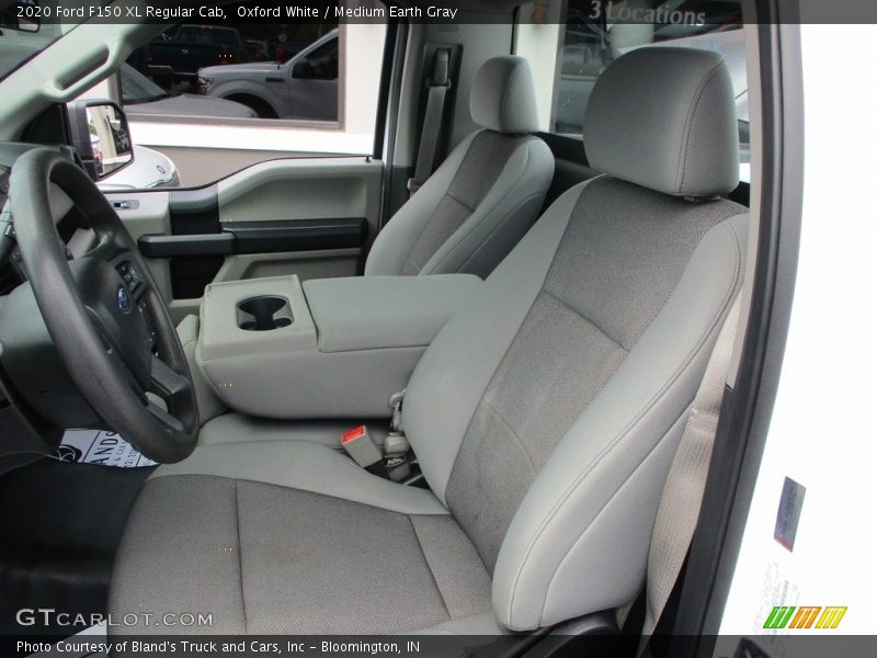 Oxford White / Medium Earth Gray 2020 Ford F150 XL Regular Cab
