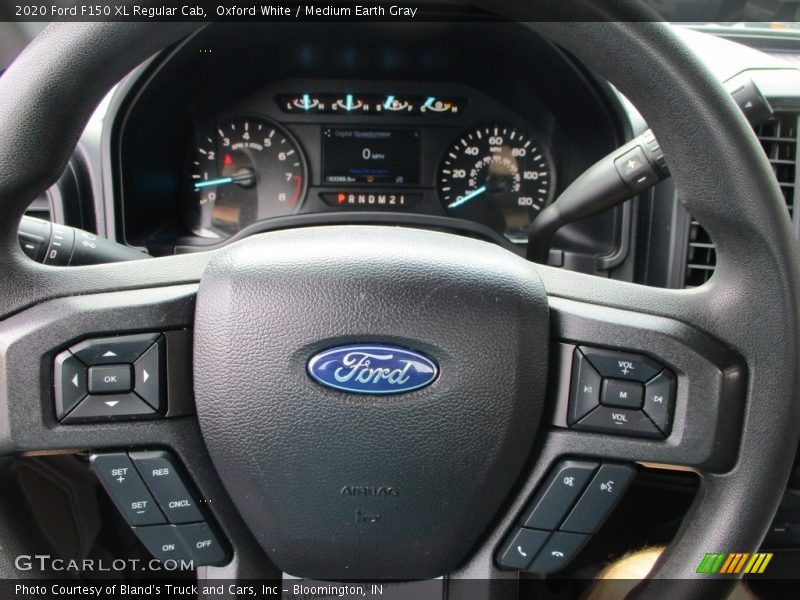 Oxford White / Medium Earth Gray 2020 Ford F150 XL Regular Cab