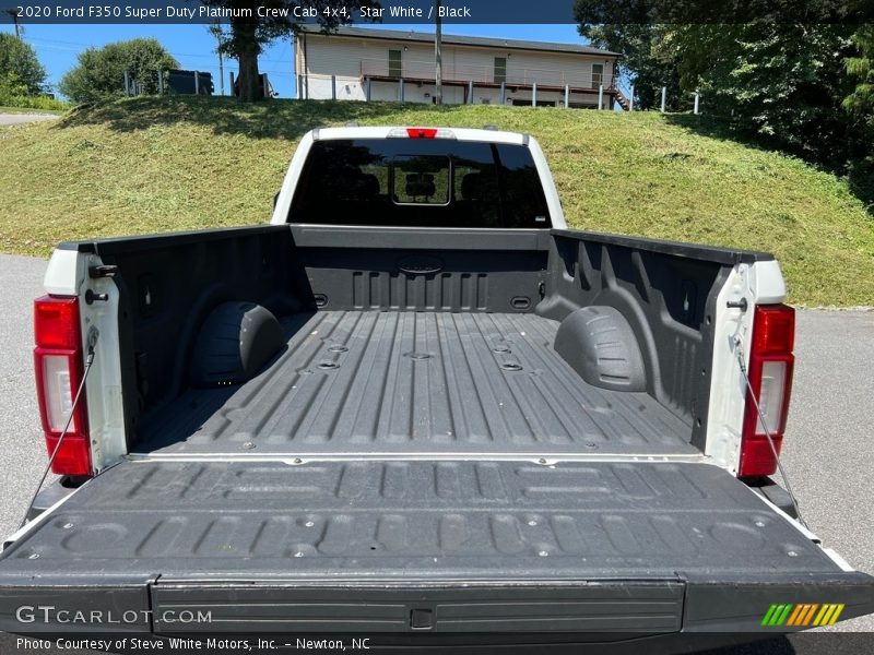 Star White / Black 2020 Ford F350 Super Duty Platinum Crew Cab 4x4