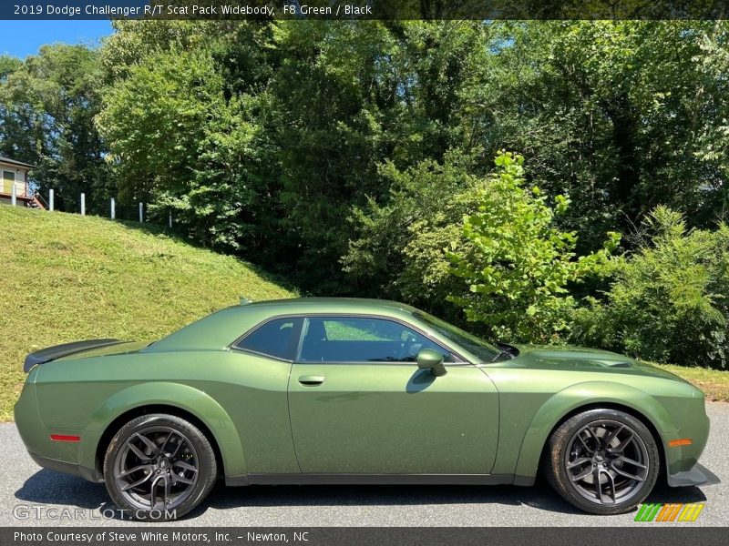 F8 Green / Black 2019 Dodge Challenger R/T Scat Pack Widebody