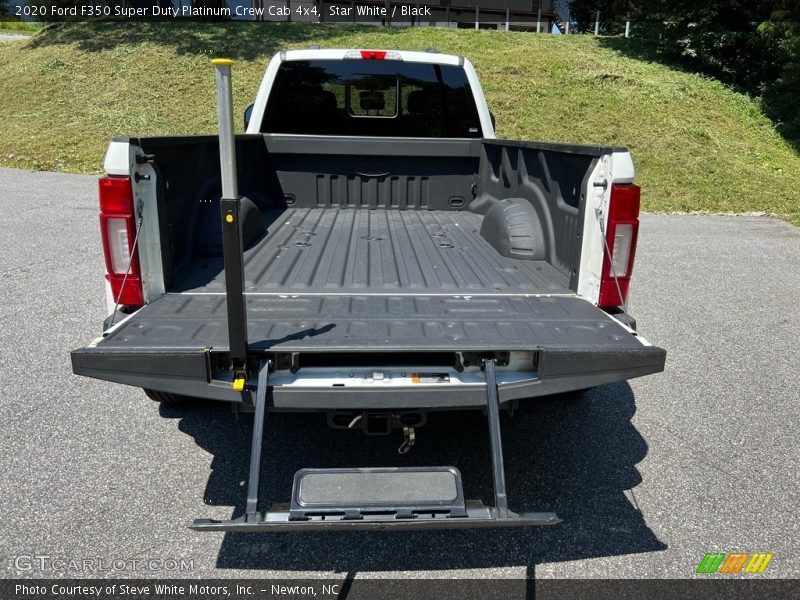 Star White / Black 2020 Ford F350 Super Duty Platinum Crew Cab 4x4
